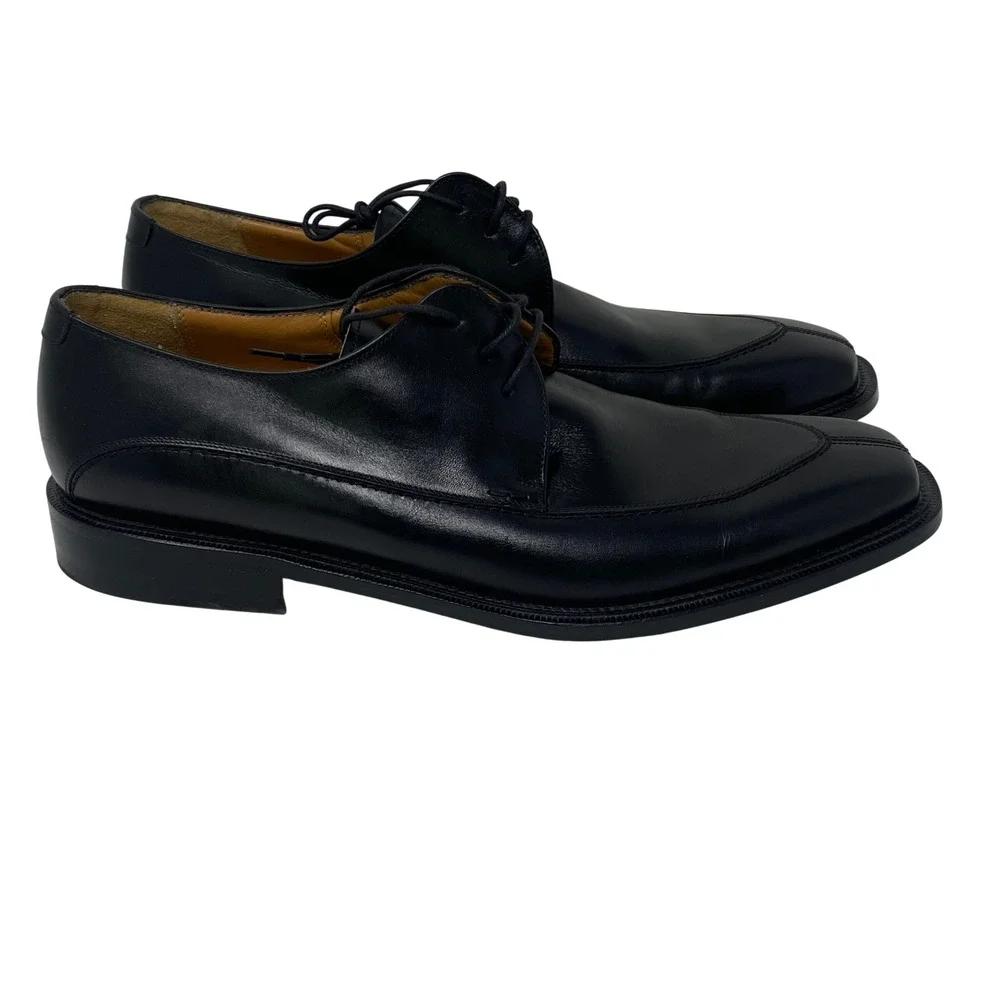 Mezlan black leather